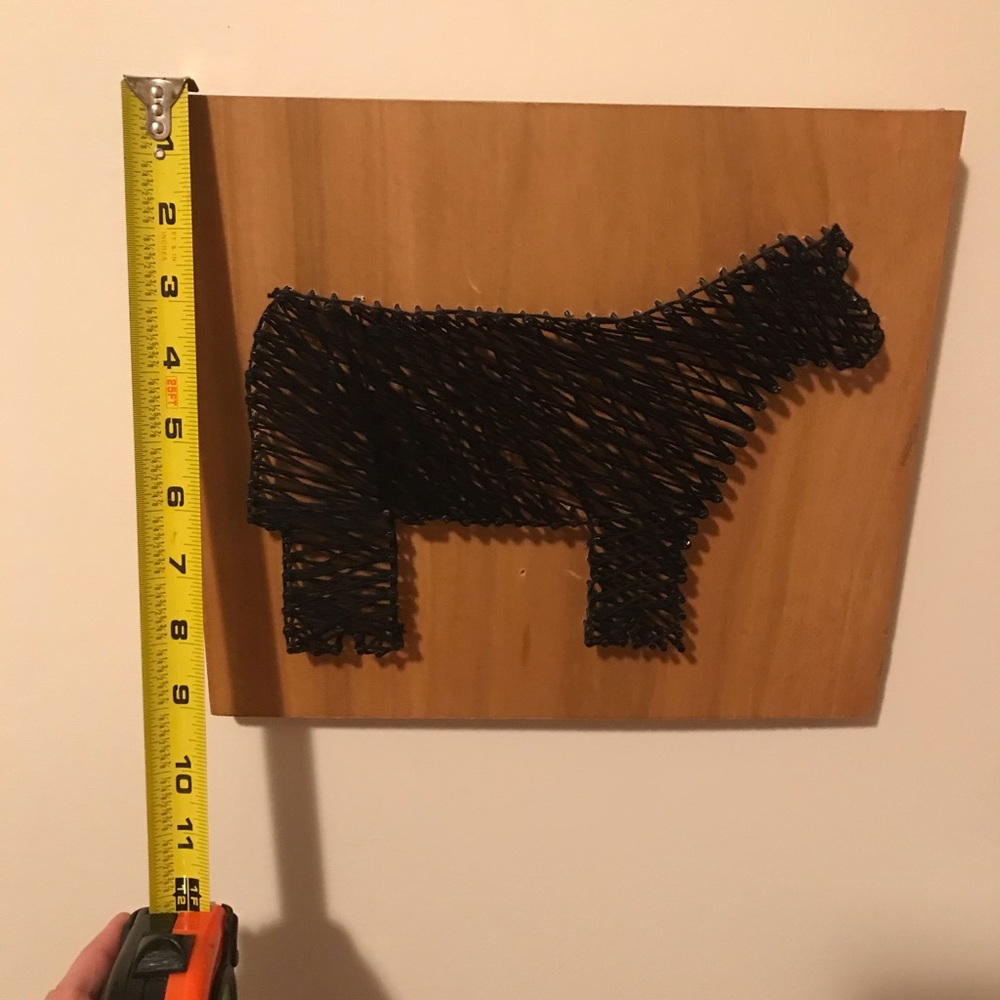 Handcrafted string art - Picture 2 of 4